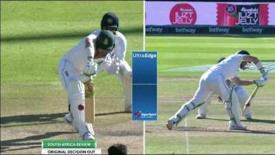 The Elgar's LBW review and the whole Stump Mic comments