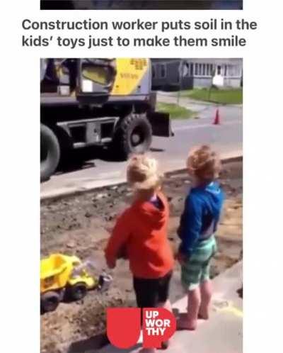 One of the sweetest things I've ever seen.