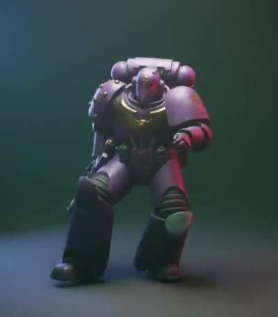 Space Marine Bye Bye Bye dancing by Stefano (@ste_bernaz)