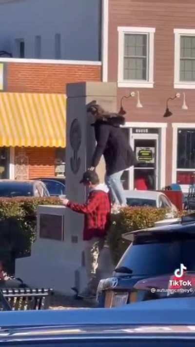 HMC while I hop on this guy's shoulders