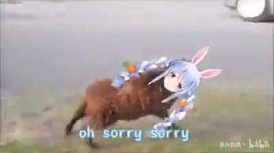 Off the record film of Pekora raging and bullying another Hololive Idol