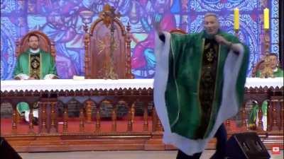 We always send 1 unity to contest these monks on sacred sites