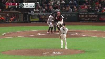 [Highlight] Tyler Rogers decides to play cricket for a pitch