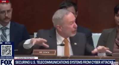 Democratic House Rep. Stephen Lynch unloads in the hearing on cybersecurity about the breaches by Pete Hegseth, Tulsi Gabbard, Mike Waltz, etc. 