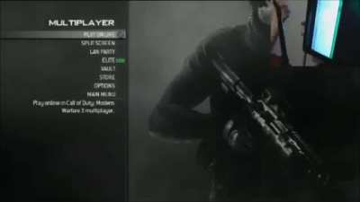 Melted Ice Cream of a Man Accidently Bayonets His Monitor, Demonstrates Why Basic Spatial Awareness Matters.