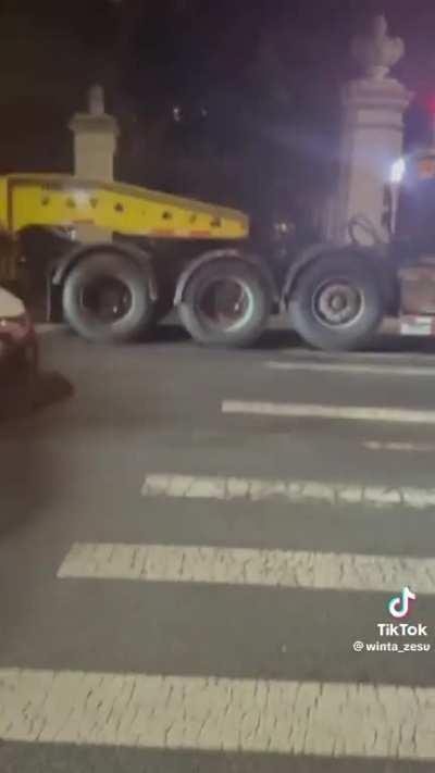 Main character on the road