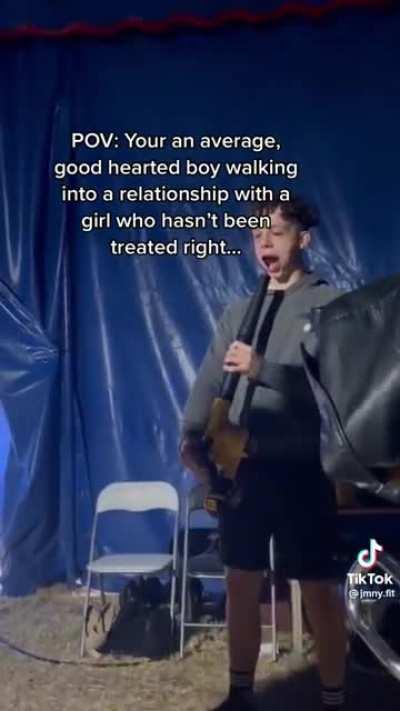 she grew tired of love even though i was the one who was able to make her believe again in love