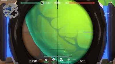 Multi-use Smoke orb lineup for site entry on Fracture