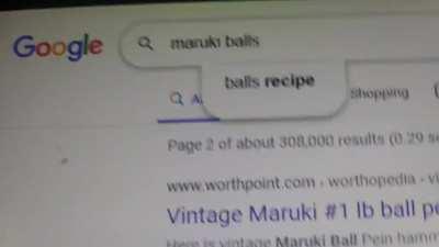 maruki balls recipe