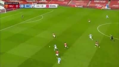 De Gea save vs Mahrez