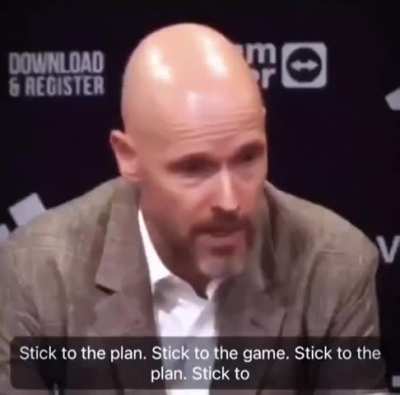 I think we need to stick to the plan