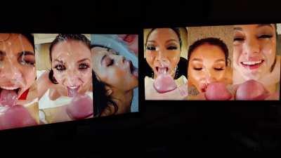 Spending the night watching hundreds of amazing Jonni cumshots