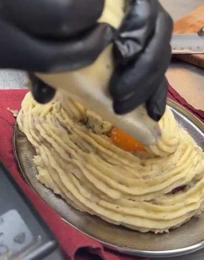 I also like to start my deep frying with lukewarm oil.