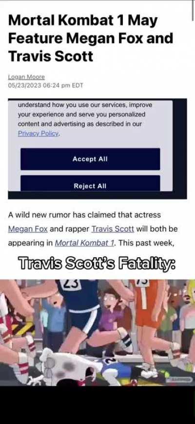 Im Travis Scott and Heil Spez