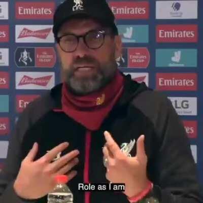 Jurgen Klopp's response when asked about Coronavirus