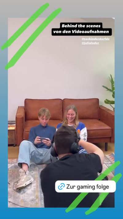 Jolina spielt mit nem Jungen