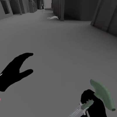 I've added guards to my Assassin's Creed inspired multiplayer game, White Hat! Lurking in the alleyways, if they catch a glimpse of you they'll dash for the exit and alarm every NPC along the way. Take them out to avoid losing too many points in multiplay