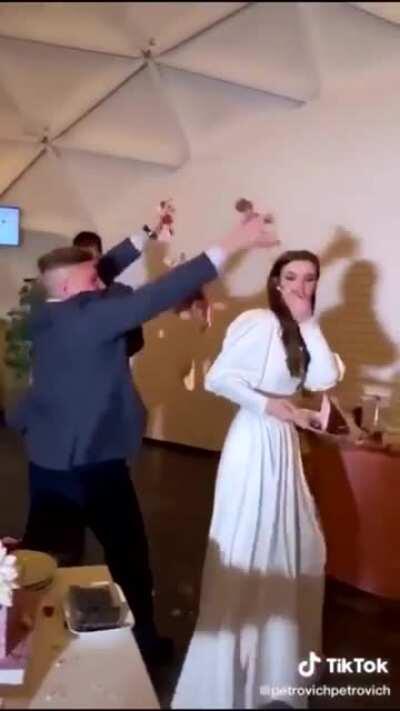 Drunk cousin ruins the wedding