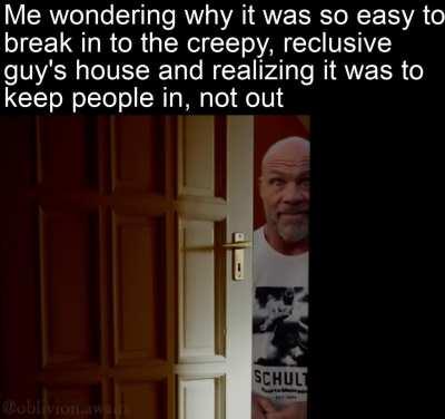 Fell right into his trap