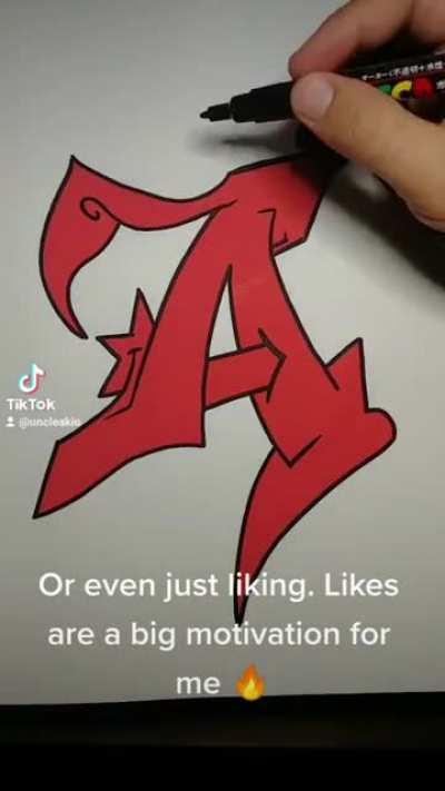 I've been making these videos, maybe you'd like them. I did a letter a day for a month.