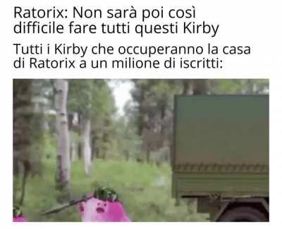 Kirby army joined the game