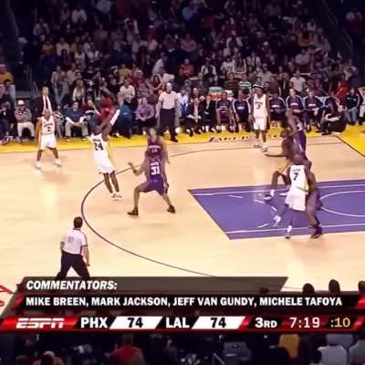 Kobe Christmas day vs suns