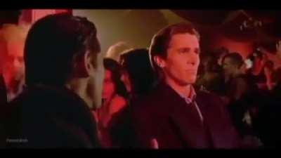 30 seconds of Patrick Bateman nodding his head