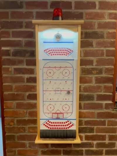 A woodworker made an awesome bottle opener. GOAL!