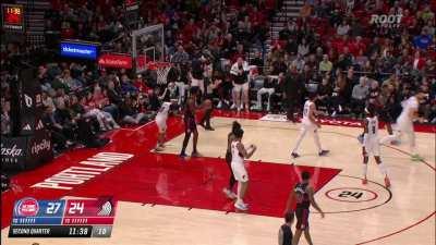 [Highlight] GPII lobs it up high and Sharpe goes and gets it