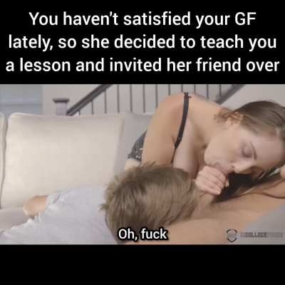 She taught you a good lesson