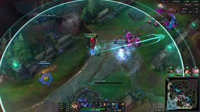 Miss Fortune's fat ass-hitbox saves me from Ashe Arrow... what is this absolute malarkey