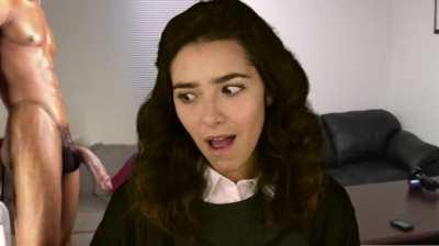 ASMR BBC Babe BabeCock Celebrity Cock Porn GIF by mekashikato