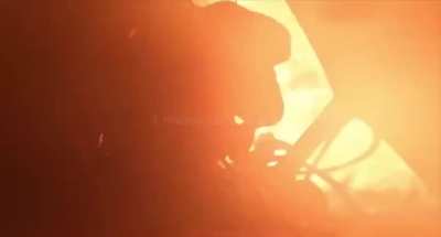 Russians driving on a muddy road hit a mine