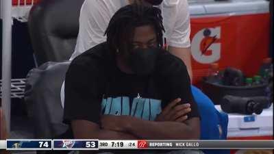 [Highlight] Rudy Gobert gets hit with a backcourt violation after getting too fancy