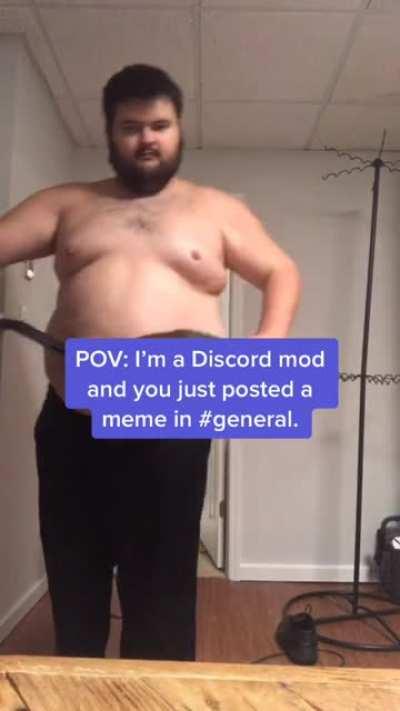 Discord mods tho...