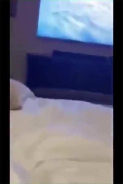 Let me do that while aiming at my face.