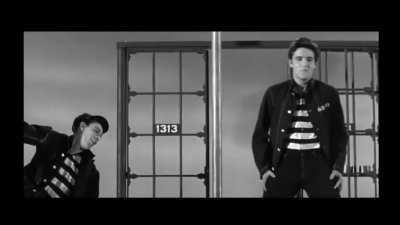 Can we take a moment to appreciate how amazingly Elvis's voice matured over the course of the 11 years between these 2 videos?