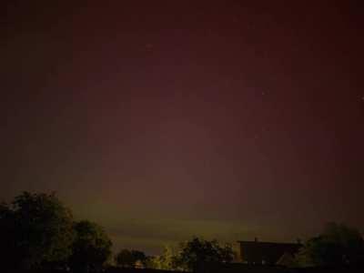 Egész éjszakai sarki fény time-lapse