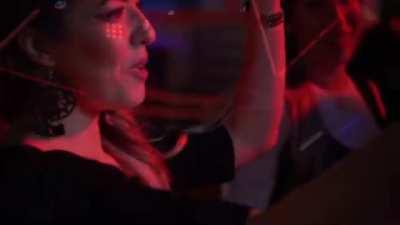 Disco Party Lights, Wine & Music Video