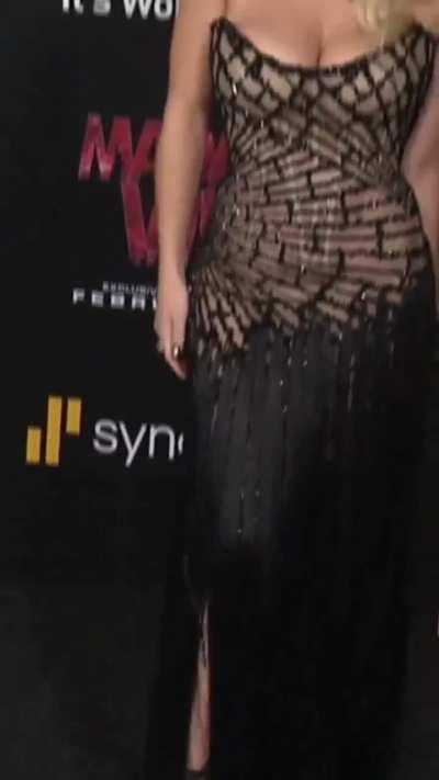 Syd at the Madame Web premiere  February 12, 2024