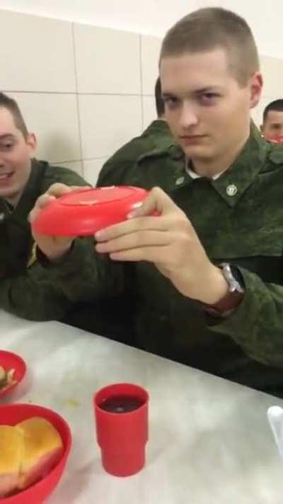 Army food not so good