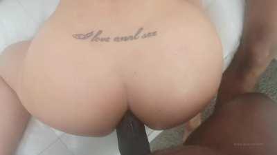 Those horny bulls can't get enough of Kristy Black's round ass and iconic 