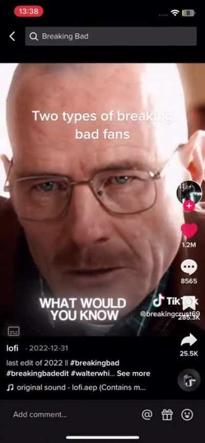 2 types of breaking bad fans