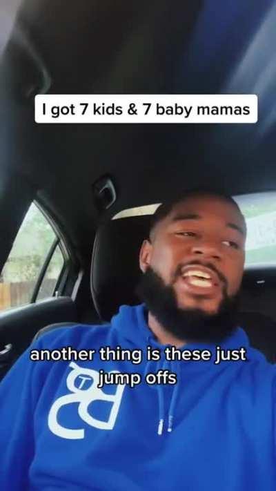 Man impregnates seven different women but the blame is on them. ¿why don't you get yourself a vasectomy? fucking idiot