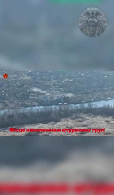 Ukrainian MiG-29 cockpit view of a AASM Hammer guided bomb strike on a Russian position