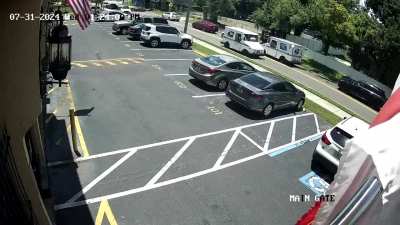 Who is at fault for this? I called the police and they made their decision off statements from myself and the other party and off the impact to both vehicles.