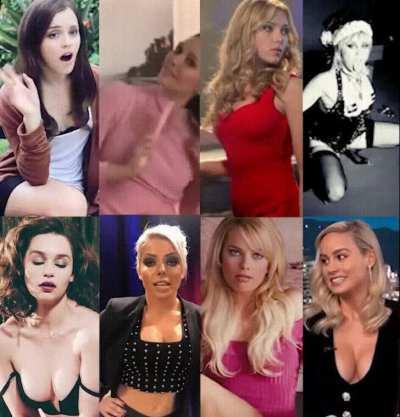Which hot Mistress will dominate you tonight? How would your Night look like? - Emma Watson, Elizabeth Olsen, Scarlett Johansson, Miley Cyrus, Emilia Clarke, Alexa Bliss, Margot Robbie, Brie Larson
