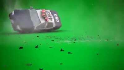 Green Screen - Car Crash