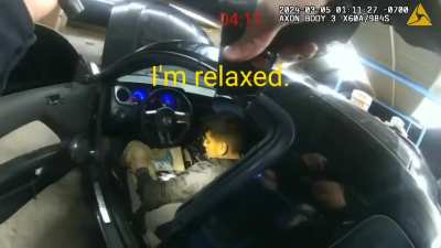 El Paso Police Department officer tried to chill the man just to execute him point blank