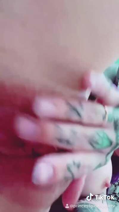 first naughty tik Tok 😈 did I get you hard ?